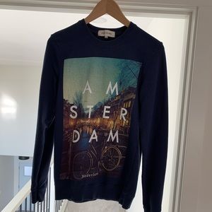 River island Amsterdam sweatshirt. New w/out tags